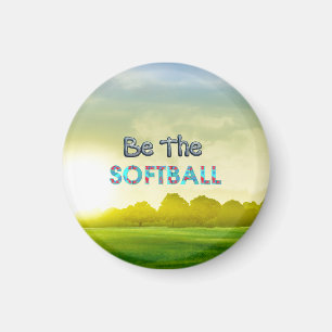 TOP Softball-Motto Magnet