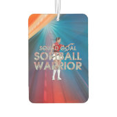 TOP Softball Warrior Air Freshener Autolufterfrischer (Rückseite)