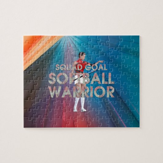 TOP Softball Warrior Puzzle (Horizontal)