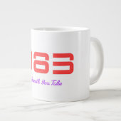 Top-Song 1983 Jumbo-Tasse (Vorderseite Rechts)