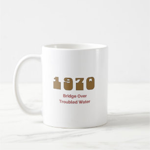 Top-Song des Jahres 1970 Kaffeetasse