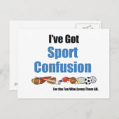 TOP Sportverwirrung Postkarte (Vorne/Hinten)