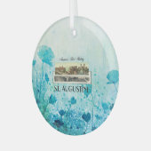 TOP St. Augustine Glas Ornament Ornament Aus Glas (Vorderseite links)