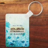 TOP St. Augustine Schlüsselanhänger (Rückseite)
