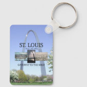 TOP St. Louis Gateway Schlüsselanhänger (Rückseite)
