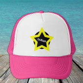 Top Star & Sarah (Name) Mode - Trucker Hat Truckerkappe