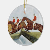 TOP Steeplechase Keramikornament (Links)