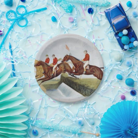 TOP Steeplechase Pappteller (Party)