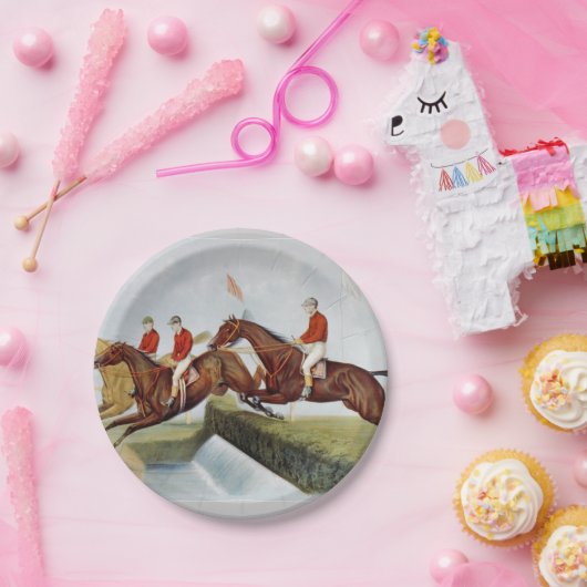 TOP Steeplechase Pappteller (Party)