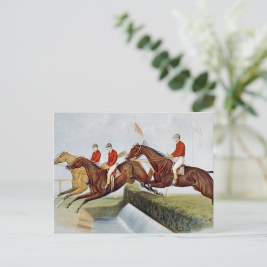 TOP Steeplechase Postkarte (Stehend Vorderseite)