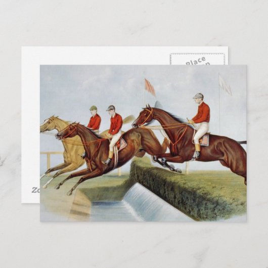 TOP Steeplechase Postkarte (Vorne/Hinten)