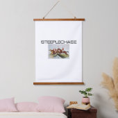 TOP Steeplechase Wandteppich Mit Holzrahmen (Schlafzimmer)