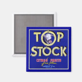 Top Stock Cattle Magnet (Vorderseite/Rückseite)