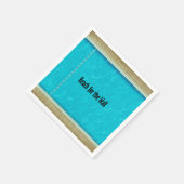 TOP Swim Team Slogan Serviette (Ecke)