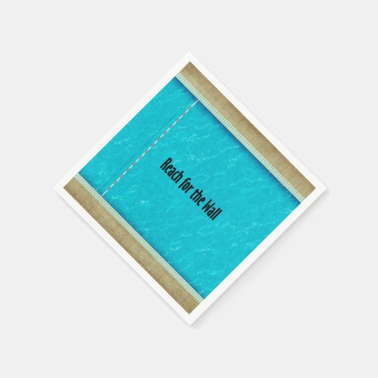 TOP Swim Team Slogan Serviette (Ecke)