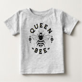 Top-T - Shirt für Queen Bee Baby / Grau (Vorderseite)