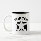 Top Ten Book Zweifarbige Tasse (Links)