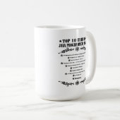 Top Ten-Fehler-Java-Programmierer machen Kaffeetasse (VorderseiteRechts)