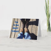 TOP TO TOP UND HERZ TO HERZ MIT **YOU** IMMER KARTE (Vorderseite)