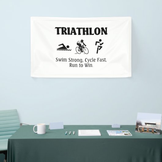 TOP Triathlon Banner (Messeveranstaltung)