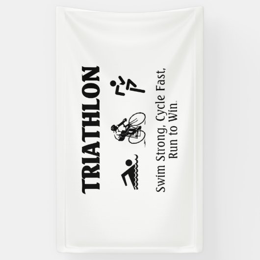 TOP Triathlon Banner (Vertikal)