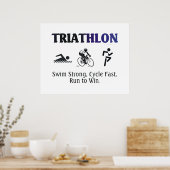 TOP Triathlon Poster (Küche)