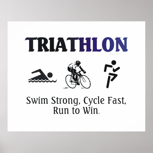 TOP Triathlon Poster (Vorne)