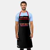 Top Vater Pit Boss GRILLEN Black Vater's Day Koch Schürze (Getragen)