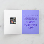 "Top Vater" Vatertagskarte Karte (Innenseite)