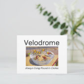 TOP Velodrome Circles Postkarte (Stehend Vorderseite)