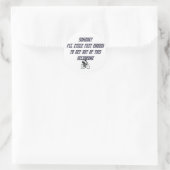 TOP Velodrome Runder Aufkleber (Tasche)