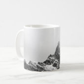 TOP VIEW OF SNOWY MOUNTAIN KAFFEETASSE (Vorderseite Links)