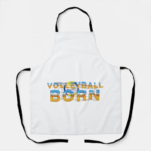 TOP Volleyball Geboren Schürze