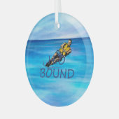 TOP Wasserski Glas Ornament Ornament Aus Glas (Vorderseite links)