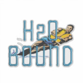 TOP Water Skiing Aufkleber (Vorderseite)