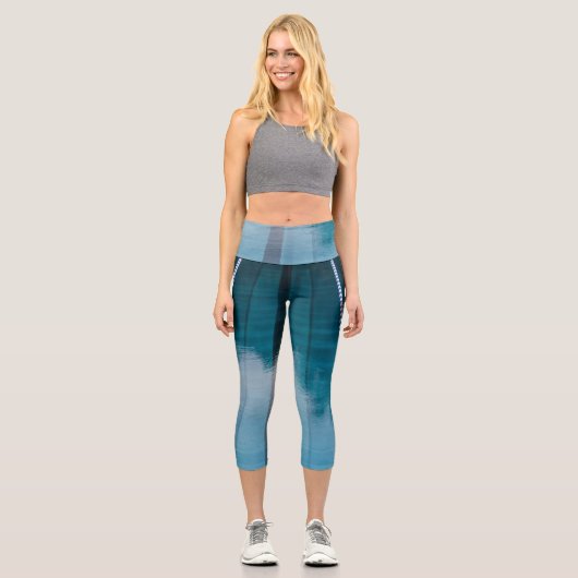 TOP Wet is the New Wonderful Capri Leggings (Vorderseite)