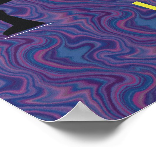 TOP Workout Hard Poster (Ecke)