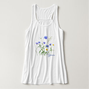 Top-Yellowstone-Wildblumen für Frauen Tank Top