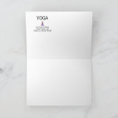 TOP Yoga Slogan Karte (Innenseite)