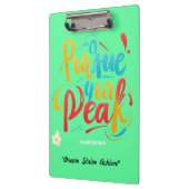 "Top Your Goals" Klemmbrett (Links)