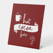 Top-Zeichen für die obere Cocoa-Bar Sockelschild (Vorderseite)