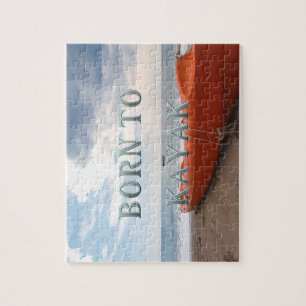 TOP Zum Kajaken geboren Puzzle