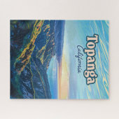 Topanga California Canyon Los Angeles Vintag Puzzle (Horizontal)