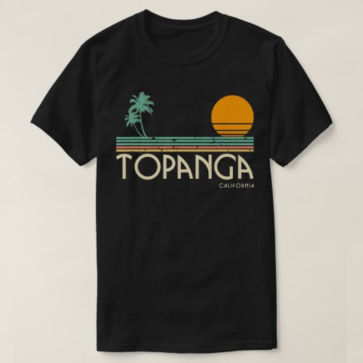 Topanga California T-Shirt (Design vorne)