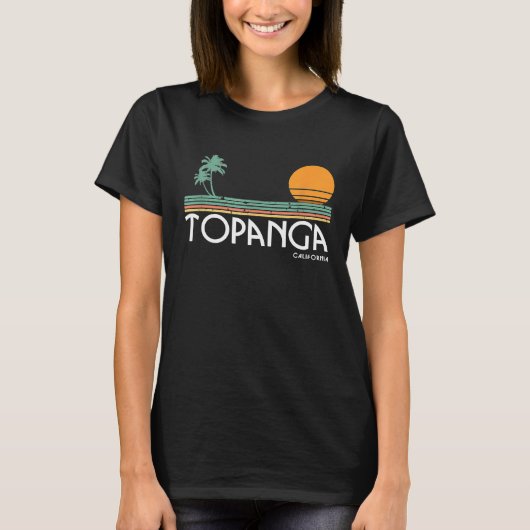 Topanga California T-Shirt (Vorderseite)