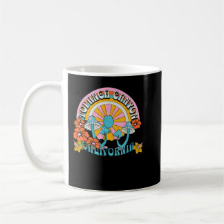 Topanga Canyon California Retro Vintag Psychedeli Kaffeetasse