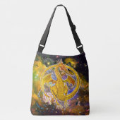 Topas Kosmischer Drache Tragetaschen Mit Langen Trägern (Vorderseite)