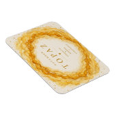 Topas November Geburtsstein Flexi Magnet (Rechte Seite)