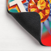 Topaz-Äpfel Mousepad (Ecke)