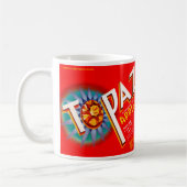 Topaz Apple Label Kaffeetasse (Links)